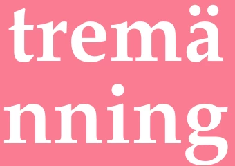 Synonym tremänning