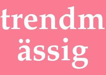 Synonym trendmässig