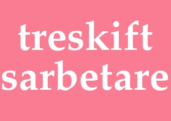 Synonym treskiftsarbetare