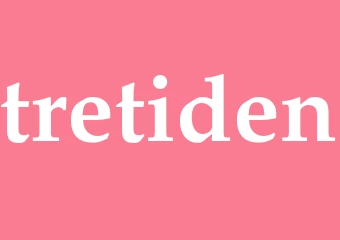 Synonym tretiden