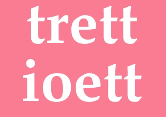 Synonym trettioett