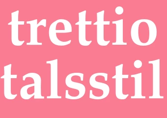 Synonym trettiotalsstil