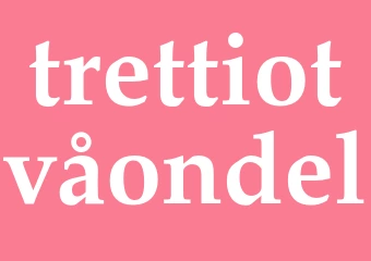 Synonym trettiotvåondel