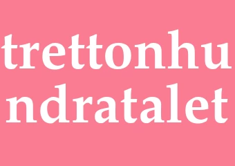 Synonym trettonhundratalet