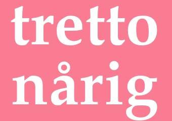 Synonym trettonårig
