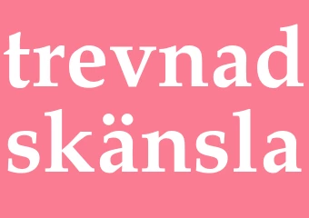 Synonym trevnadskänsla