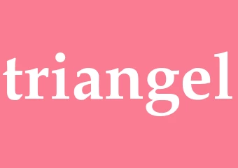 Synonym triangel