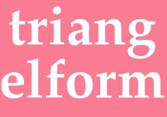 Synonym triangelform