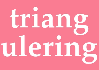 Synonym triangulering