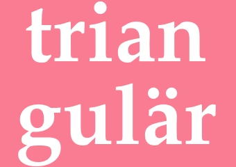 Synonym triangulär