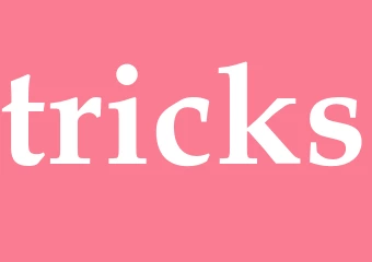Synonym tricks