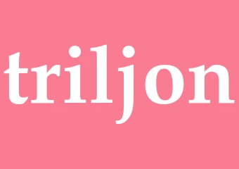 Synonym triljon