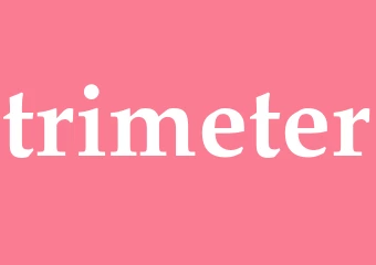 Synonym trimeter