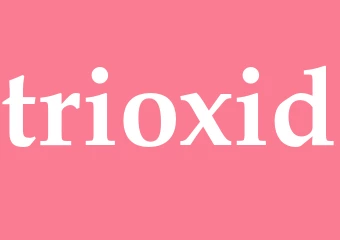 Synonym trioxid