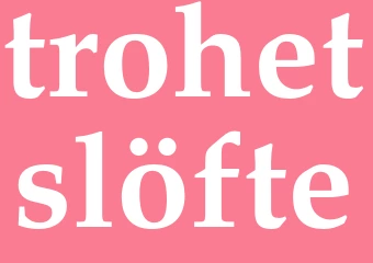Synonym trohetslöfte