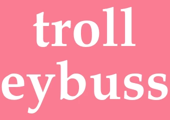 Synonym trolleybuss