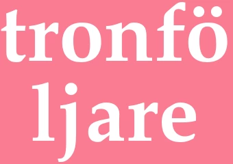 Synonym tronföljare