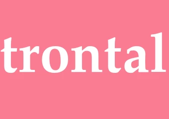 Synonym trontal