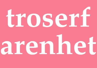 Synonym troserfarenhet