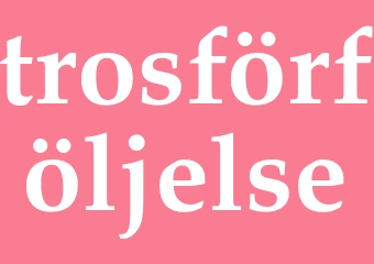 Synonym trosförföljelse