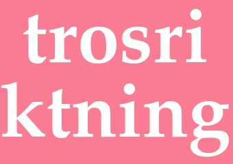 Synonym trosriktning