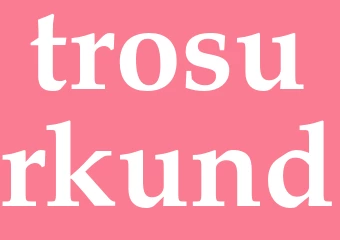 Synonym trosurkund