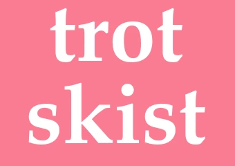Synonym trotskist