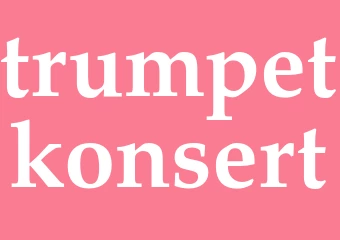 Synonym trumpetkonsert