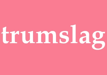Synonym trumslag
