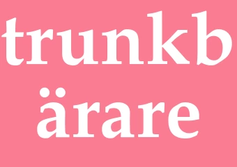 Synonym trunkbärare