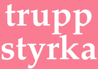 Synonym truppstyrka