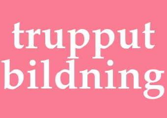 Synonym trupputbildning