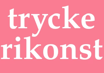 Synonym tryckerikonst