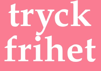 Synonym tryckfrihet