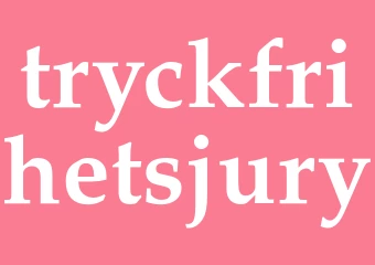 Synonym tryckfrihetsjury