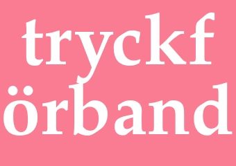 Synonym tryckförband
