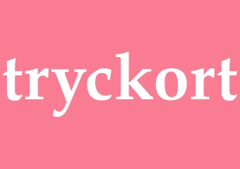 Synonym tryckort