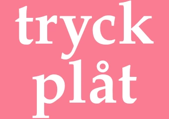 Synonym tryckplåt
