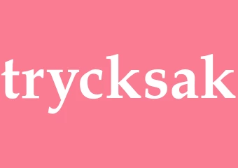 Synonym trycksak
