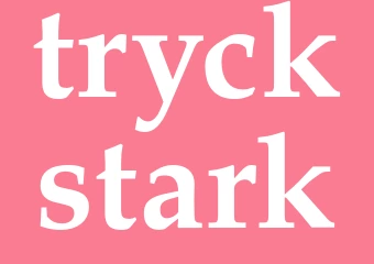 Synonym tryckstark