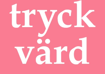 Synonym tryckvärd