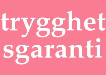Synonym trygghetsgaranti