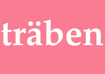 Synonym träben