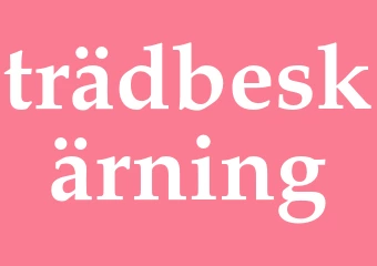 Synonym trädbeskärning