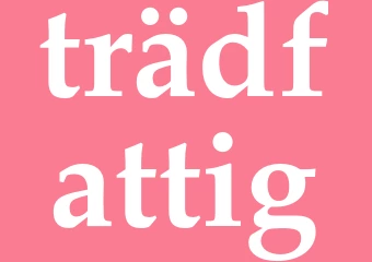 Synonym trädfattig