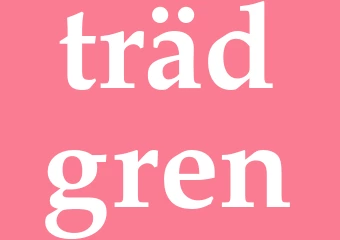 Synonym trädgren
