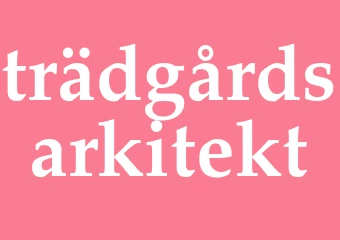 Synonym trädgårdsarkitekt