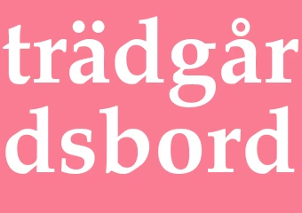 Synonym trädgårdsbord