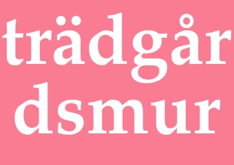 Synonym trädgårdsmur