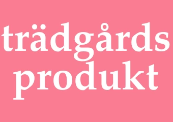 Synonym trädgårdsprodukt